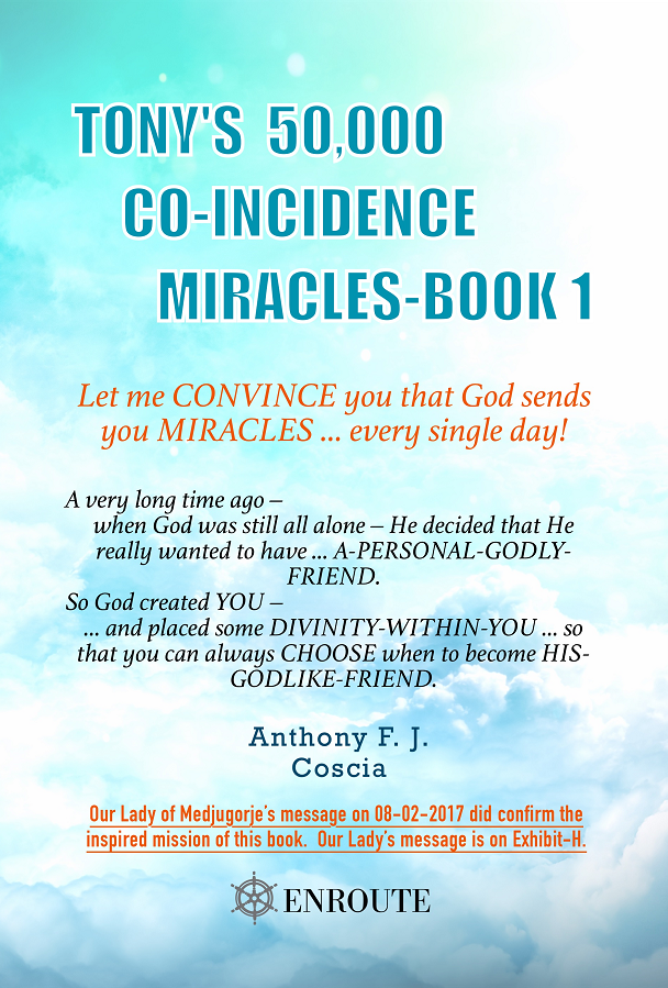 Tony’s 50,000 Co-Incidence Miracles