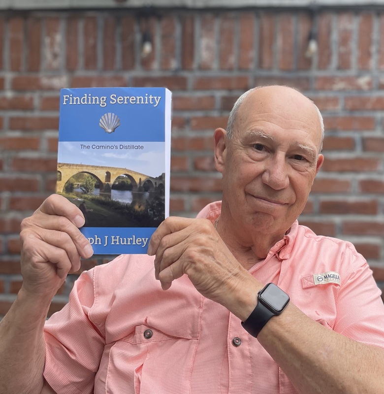 Hurley with Book