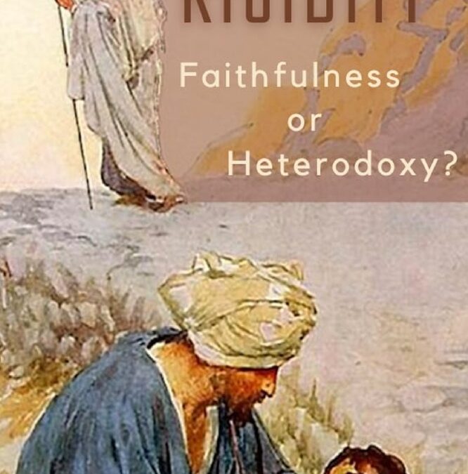 Rigidity: Faithfulness or Heterodoxy by Pedro Gabriel