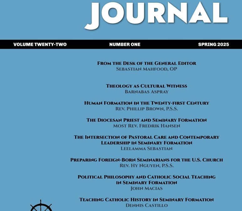 Seminary Journal, Vol. 22 No. 1, Spring 2025