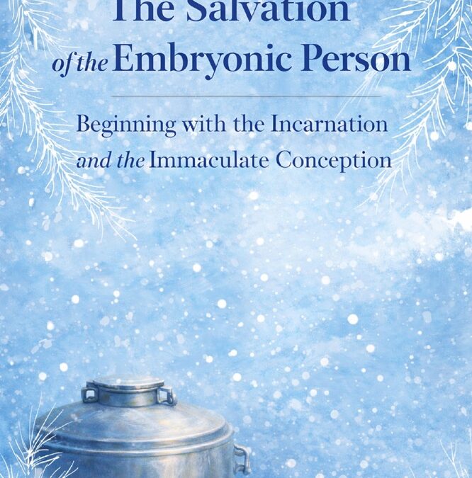 The Salvation of the Embryonic Person: Beginning with the Incarnation and the Immaculate Conception by Francis Etheredge