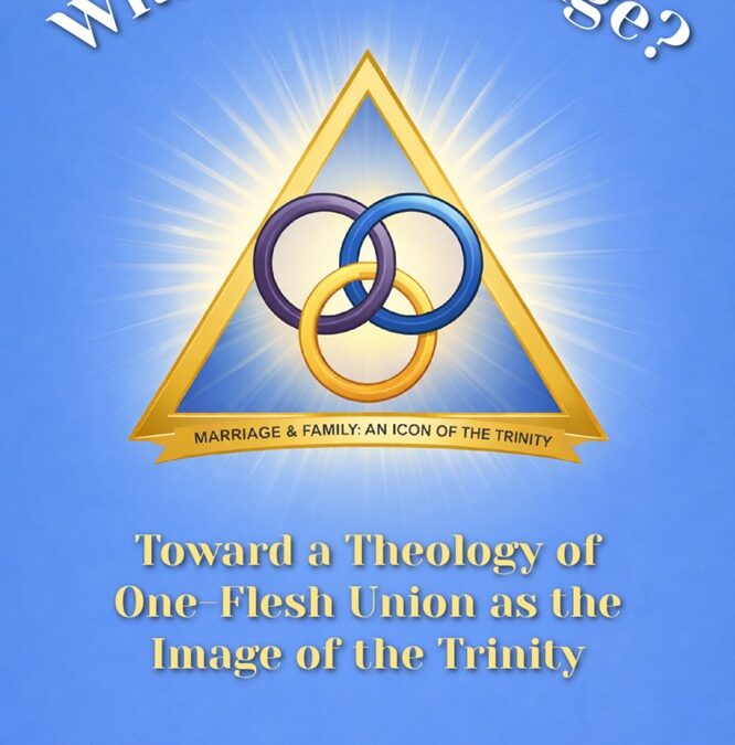 What is Marriage? Toward a Theology of One-Flesh Union as the Image of the Trinity by Paul Murano