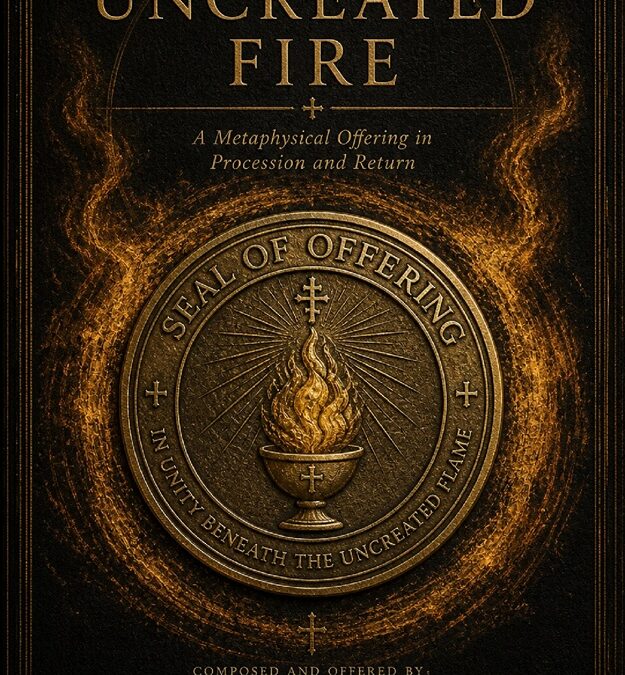 The Uncreated Fire: A Metaphysical Offering in Procession and Return by Basil, Obl. O.S.B.