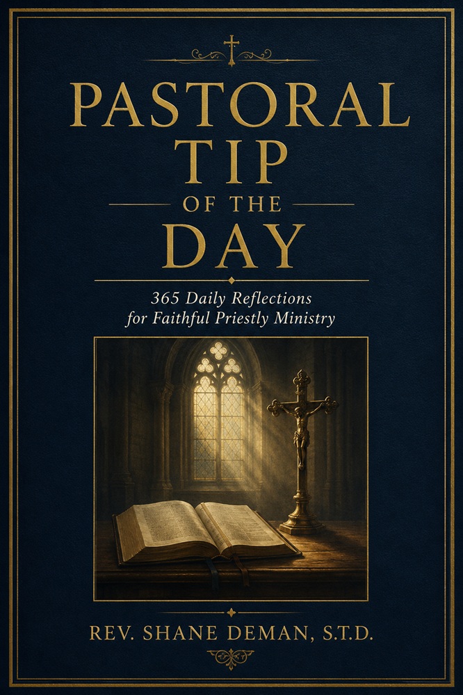Pastoral Tip of the Day by Rev. Shane Deman, S.T.D.