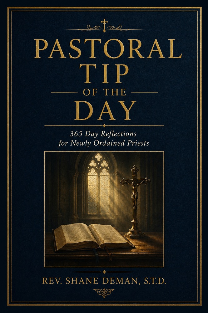 Pastoral Tip of the Day: 365 Day Reflections for Newly Ordained Priests by Rev. Shane Deman, S.T.D.