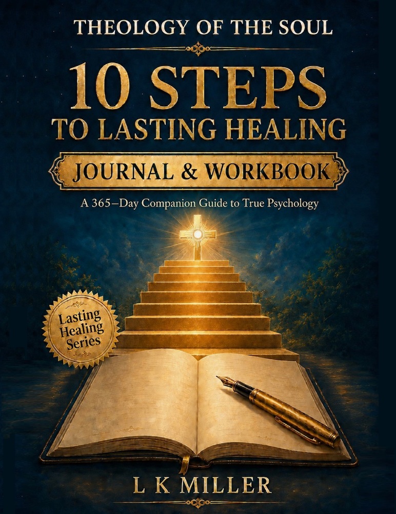 10 Steps to Lasting Healing Journal & Workbook: A 365-Day Companion Guide to True Psychology by L K Miller