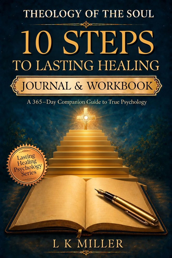 10 Steps to Lasting Healing Journal & Workbook: A 365-Day Companion Guide to True Psychology by L K Miller